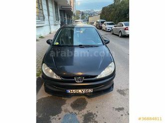 sahibinden peugeot 206 1.4 feline 2006 model i̇stanbul 225.000 km siyah - 36884811 | arabam.com