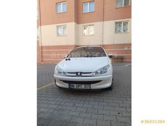 sahibinden peugeot 206 1.4 hdi feline 2006 model ankara 251.000 km beyaz - 36931384 | arabam.com