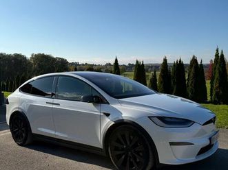 tesla model x dual motor 5 pl blanc nacré du 12/12/2024