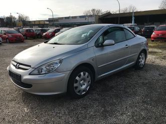 peugeot 307 cc tendance 135 2.0 klima shz tüv