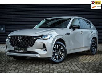 mazda cx-60 - 2.5 e-skyactiv phev homura | 16dkm | carplay | quartz metalic | stoelventilatie | leder |