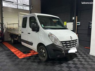 renault master benne double cabine 2.3 dci 125ch 7 places