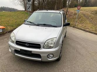 subaru g3x justy 4wd (frisch ab mfk) canton zurich - tutti.ch