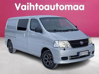 toyota hiace 2,5 d-4d 95 4ov pitkä