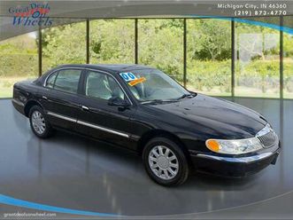 used 2000 lincoln continental base 4dr sedan