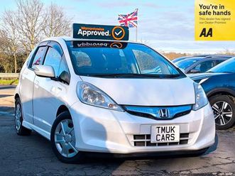 2013 honda jazz 1.3 hybrid 5dr 5 seats 2 keys ulez compliant hatchback petrol/electric hybrid aut...