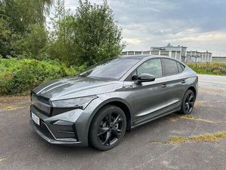 skoda enyaq coupé 80x 4x4 rs iv **tôyteen varusteltu suomi-auto** - rahoituskorko alkaen 1,99% + kulut!