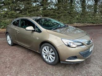 2013 vauxhall astra gtc 1.4t 16v 140 sri 3dr hatchback petrol manual