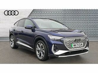 audi q4 sportback e-tron launch edition 40