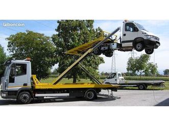dépanneuse iveco eurocargo 100 avec long bras grues