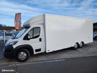 fiat ducato chassis cabine 2.3 mjt 160 ch 30m3 plancher 3.5t business