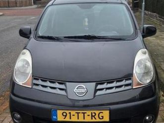 nissan note 1.4 16v 2007 zwart — nissan — marktplaats