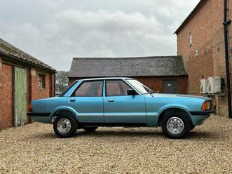 1980 ford cortina 1.6 l mk v. stunning nut & bolt restoration. just 61,000 miles