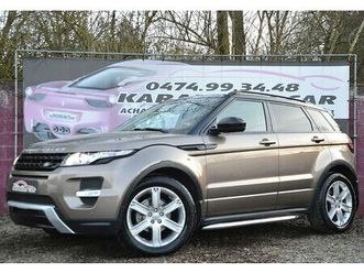 land rover range rover evoque 2.2hse 4wd dynamic full boite auto 35.965km