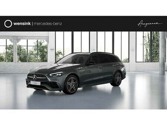 mercedes-benz c-klasse estate 300e business solution amg | panoramaschuifdak | nightpakket | burmester | head-up |