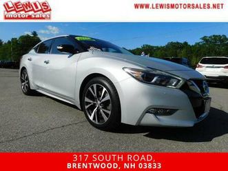 2017 nissan maxima platinum one owner low miles sedan