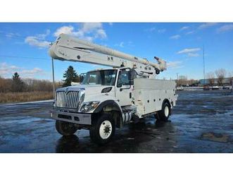 2019 international workstar 7300 4x4 & altec 60’ m.h insulated boom
