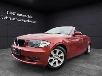 bmw 125i cabrio aut shzg navi pdc