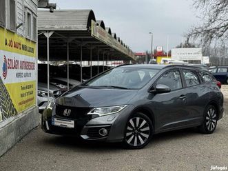 honda civic tourer 1.6 i-dtec elegance itt és m...