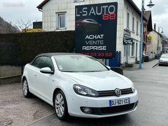 volkswagen golf vi cabriolet 2.0 tdi 16v bluemotion dsg6 140 cv