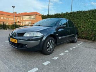 renault mégane 1.6 16v sedan aut 2006 grijs — renault — marktplaats