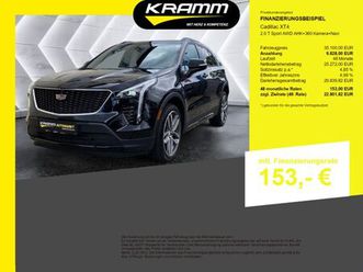 cadillac xt4 2.0 t sport awd ahk+360 kamera+navi