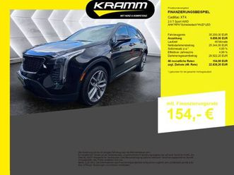 cadillac xt4 2.0 t sport awd ahk*rfk*schiebedach*hud*led