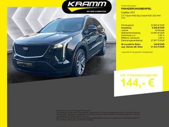 cadillac xt4 2.0 t sport awd dig.cockpit hud led ahk v+h