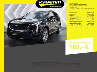 cadillac xt4 2.0 t sport awd dig.cockpit hud led shz. bt