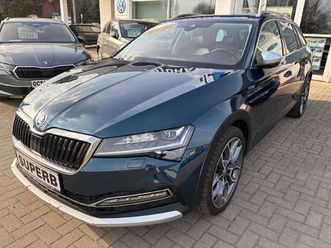 skoda superb combi 2.0 tsi scout 4x4 7-gang dsg