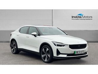 polestar 2 300kw 78kwh long range dual motor 5dr 4wd auto