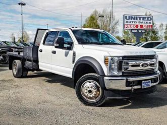 2019 ford f550 super duty crew cab chassis xlt cab chassis 4d