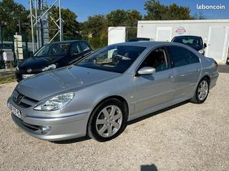 peugeot 607 2.7 204ch pack luxe féline boite automatique