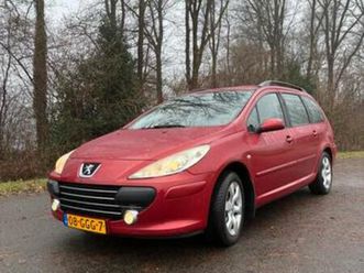 peugeot 307 1.6 16v xr break 2008 rood — peugeot — marktplaats