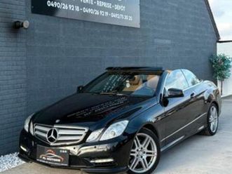 ② mercedes-benz classe e220 cdi cabriolet pack amg 2013 euro 5 — mercedes-benz — 2ememain