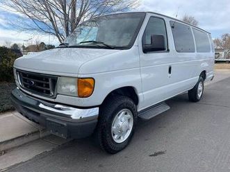 2006 ford e-350 super duty xlt extended 15 passenger van