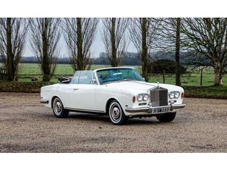 2025 rolls-royce silver shadow by mulliner park ward (1969) convertible petrol automatic