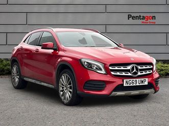 used mercedes-benz gla 2019 1.6 gla200 amg line edition suv 5dr petrol 7g dct euro 6 (s/s) (156 ps)