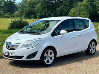 vauxhall meriva 1.4 16v tech line mpv 5dr petrol manual euro 5 (100 ps)