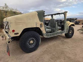 humvee - hummer h1 turbo slant back, runs and drives