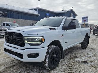 ram 2500 2024 big horn night edition niv 2 crew cab cummins diesel 4x4 caisse de 6 pi 4 po