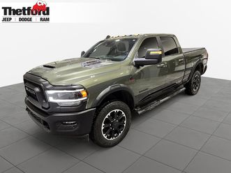 ram 2500 2024 rebel 4x4 6.7 diesel cummins/crew cab/box 6.4/toit ouvrant/239$sem.+tx 0$comptant/garantie