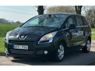 peugeot 5008 1.6 thp svensksåld, 7 sits ny besiktigad