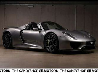 porsche 918 spyder *perfekt*gt-silber*nr.643/918*