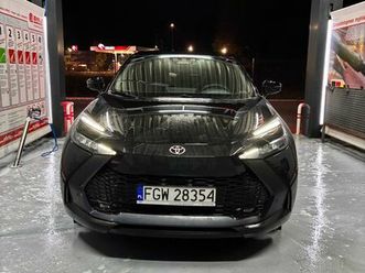 toyota c-hr 1.8 2024 c-hr, polski salon, rzadki kolor eclipse black dębno • olx.pl