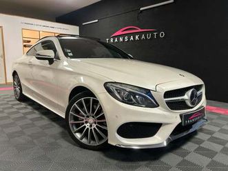 mercedes classe c coupe 220d 170ch 9g-tronic fascination pack amg / toit ouvrant / caméra 360