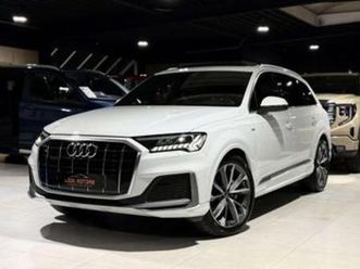 ② audi q7 50 tdi quattro s line 286cv 7 places airmatic pano — audi — 2ememain