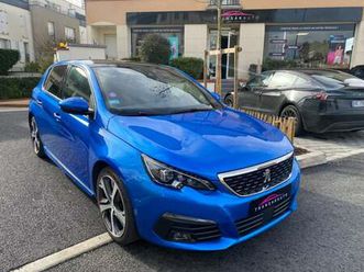 peugeot 308 130ch s&s eat8 gt // toit pano // sièges chauffants massants // carplay