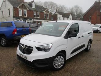 2024 vauxhall combo 2300 1.5 turbo d 100ps h1 prime van panel van diesel manual