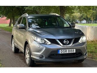 nissan qashqai 1.2 dig-t euro 5, svensksåld 360° kamera, gps